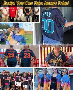 Maillot de baseball personnalisé vierge pour femmes, hommes, jeunes et enfants, avec nom, numéro et logo imprimés et brodés, uniforme de sport - Product Image 4