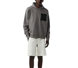 Personnalisable 300g coton lourd hommes sweat à capuche surdimensionné luxe recadrée pull polaire anti-rétrécissement sweats à carreaux - Product Image 4