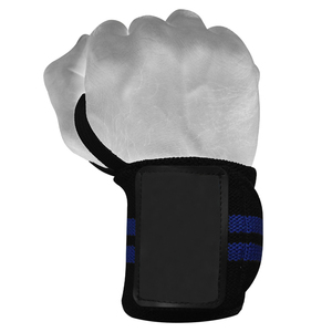 สายรัดข้อมือนีโอพรีนแบบปรับได้พร้อมแถบเวลโครและห่วงรัดสำหรับยกน้ำหนัก ฝึกความแข็งแรง ระบายอากาศได้ดี เหมาะสำหรับทุกเพศ - Product Image 6