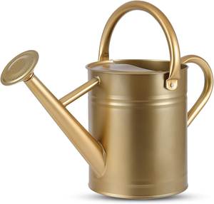 Arrosoir de jardin en métal de style vintage, grande capacité, avec poignée confortable, pour arroser les fleurs et les plantes sur balcon et terrasse - Product Image 2