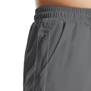 Pantalones Cortos Deportivos de Malla Transpirable para Hombre, de Secado Rápido, Diseño Limpio, Ropa Deportiva, Pedido Personalizado, MOQ Bajo - Product Image 6