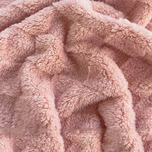 Super King Size Flannel Fleece Blanket Thick Double Sided Soft Warm Checkerboard <b>Throw</b> Blanket for Bed Sofa Wholesale OEM ODM - Product Image 4