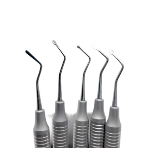 Kit de Implantes Dentales con Levantamiento Sinusal de Precisión, 5 Piezas, Instrumentos Quirúrgicos Dentales, Herramientas de Extracción Manual con Empuñadura Moleteada, Color Plateado - Product Image 5