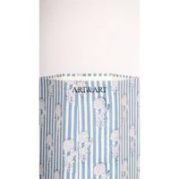 Magnifique poubelle à couvercle roulant ouvert, faite à la main en Inde, moderne, élégante, écologique, en carton, avec motif géométrique imprimé sur mesure