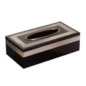 Boîte à mouchoirs en résine minimaliste, directement de l'usine, pour maison moderne, cuisine, chambre et salon, à prix réduit. - Product Image 1