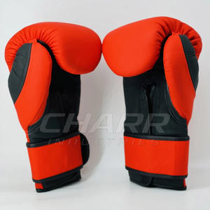 Gants de boxe en cuir de haute qualité confortables avec fermeture auto-agrippante réglable, paume antidérapante, fabriqués au Pakistan - Product Image 6