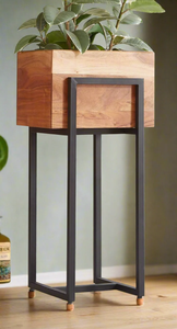Macetero de moda con recubrimiento de polvo de hierro, jarrón grande de suelo, moderno, ecológico, duradero, ligero, para exteriores, de boca ancha, para bodas - Product Image 6