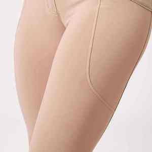 Culotte d'équitation pour homme, taille haute, fermeture à boucle, en cuir PU, confortable, imperméable, petit prix - Product Image 6