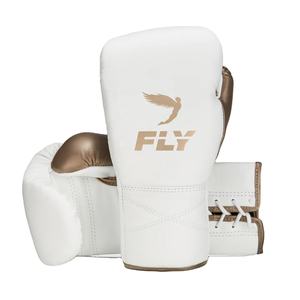 ถุงมือฝึกซ้อมมวยหนังวัวแท้ Fly พร้อมสายรัดปรับได้ บุนวมอย่างดี สวมใส่สบาย เหมาะสำหรับมวยไทย MMA รุ่น CP-BG-222 - Product Image 6