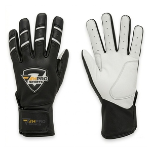 New Style Custom Professional Baseball Batting Gloves Manufacturer Made In Goatskin Leather Use For Baseball & Softball Batting - Product Image 2