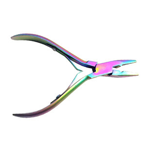 Professional Stainless Steel Hair <b>Extensions</b> Plier For Micro Link/<b>beads</b> Rainbow Multi-color Hair <b>Extension</b> Tools - Product Image 5