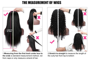 100% cheveux humains vietnamiens HD dentelle frontale perruque vague lâche Super Double dessiné unique donneur perruques pour les femmes noires - Product Image 4