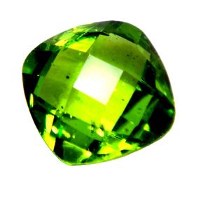 Peridoto Natural Forma de Cojín Peridoto Piedra Preciosa Suelta de Alta Calidad Corte Facetado Joyería Personalizada Fabricación de Piedra Suelta a Granel OEM - Product Image 5