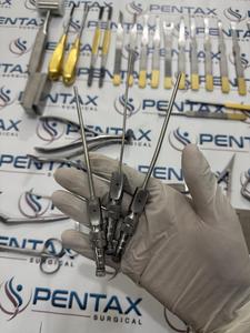 Juego de 50 Instrumentos Quirúrgicos Manuales para Rinoplastia, Acero Inoxidable Alemán de Primera Calidad, Kit de Cirugía Plástica, Aprobado por la CE, Resistente a Altas Temperaturas - Product Image 5