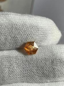 Pierre précieuse naturelle de pierre de soleil en vrac, multi-couches, orange, taille fantaisie, pour la fabrication de bijoux - Product Image 2