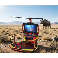 Simulateur de fuite d'urgence VR 9D multi-utilisateurs pour la formation en sécurité en réalité virtuelle, équipement d'expérience scientifique pour les écoles