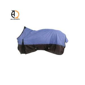Wholesale Custom Logo Horse Rugs Best Selling High Quality Horse Blanket Polyester Cotton <b>Fleece</b> Horse Rugs - Product Image 1