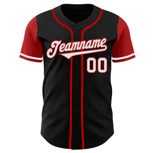Uniforme de baseball personnalisé en polyester de qualité supérieure pour compétition, avec logo, numéro et nom - Product Image 3
