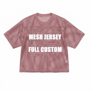 Camiseta de Malla Personalizada, Color Marrón, Transpirable, Manga Corta, Cuello Redondo, Unisex, Talla Adulto S, Impresión por Sublimación, Ropa de Baloncesto - Product Image 5