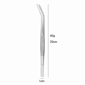 Juego de Pinzas de Chef de Acero Inoxidable, 3 Piezas, Utensilios de Cocina Resistentes para Emplatar, Decorar y Cocinar - Product Image 6