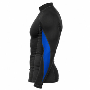 Wholesale Custom Print Breathable Polyester/Nylon Unisex Adult Jiu Jitsu MMA BJJ Rash Guard - Product Image 3