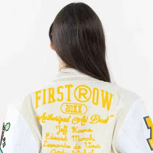 Chaqueta Corta de Mujer con Bordado Chenille Acolchado de Alta Calidad, Personalizada, Transpirable, Resistente al Viento y Ecológica - Product Image 5