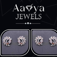 Boucles d'oreilles en diamant cultivé certifié HRD, or massif 14 carats, élégantes, intemporelles, cadeau de luxe pour elle, bijoux indiens directs