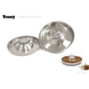 Bol à Manger Lent pour Chien Yommy 34cm en Acier Inoxydable - Product Image 1