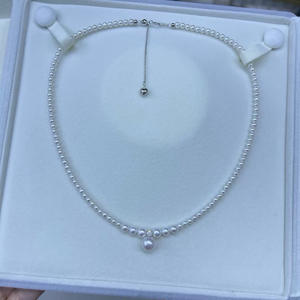 เข็มกลัดมุกน้ำจืดทรงกลมจากยุโรป เครื่องประดับมุกน้ำจืดธรรมชาติ ของขวัญแฟชั่น จี้สร้อยคอ - Product Image 1