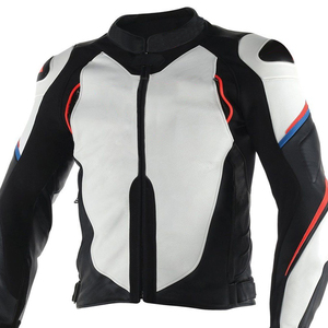 Chaqueta de Motociclista de Cuero de Lujo para Hombre, Chaqueta de Motociclista Premium, Ropa Protectora de Carreras Personalizada, Fábrica OEM - Product Image 5