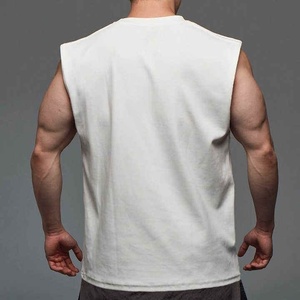 Wholesale High Quality Fitness Bodybuilding Undershirt <b>Gym</b> tank Tops <b>Men's</b> Singlet <b>Men</b> Cotton <b>Vests</b> - Product Image 5