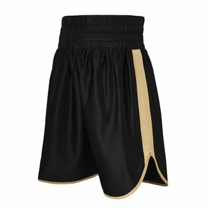 Shorts de boxe bleus unisexes pour adultes, coupe classique, en polyester respirant, les plus vendus en gros, pour arts martiaux - Product Image 5