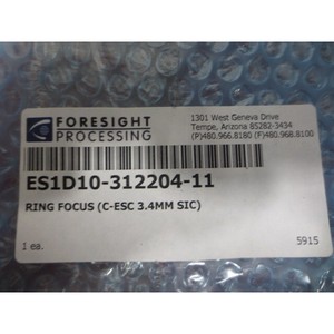 Anillo TEL ES1D10-312204-11, FOCUS, (C-ESC 3.4MM - Equipo y piezas de semiconductores Trusted Global Legacy) - Product Image 6