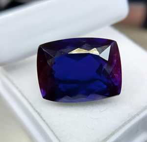Tanzanita Azul, Corte Octogonal, Natural, Certificada por Terceros, Tamaño Libre, Piedra Preciosa Suelta, Piedra Rara para Joyería - Product Image 4