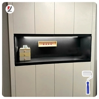 Revêtement liquide acrylique mat non toxique à changement de couleur pour une rénovation rapide des murs, des sols et des carreaux – Écologique pour les écoles