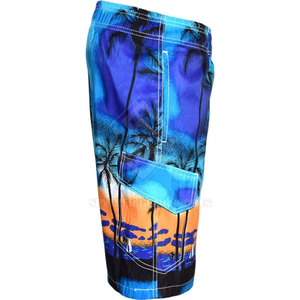 Shorts décontractés mi-taille en coton de qualité supérieure, fabriqués au Pakistan, à prix abordable, confortables, à séchage rapide et écologiques, avec sublimation. - Product Image 1