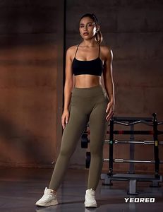 Yoga <b>Leggings</b> Full Length <b>Ruched</b> Butt Lifting Workout Pants for <b>Gym</b> - Product Image 6