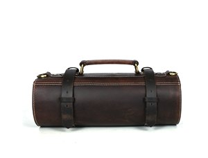 Sacs à couteaux en cuir synthétique portables à roulettes, sac à couteaux de cuisine, étui pour couteau de chef, sac à dos pour couteau de chef LKR-0339 - Product Image 5