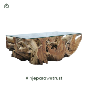 Modern Organic Solid Teak <b>Root</b> Eco-Friendly Durable Handcrafted <b>Coffee</b> <b>Table</b> Living Room Furniture for Villa Resort Hotel Made - Product Image 3