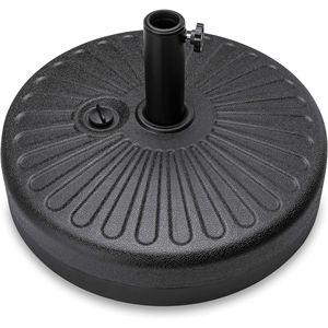 Base per Ombrellone da Patio Rotonda da 20 Pollici, Riempibile con Acqua fino a 46 LBS, Resistente e Robusta per Uso Esterno - Product Image 1