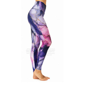 Leggings de yoga à taille élastique, fabriqués en usine, best-sellers, vêtements de fitness, couleur et taille personnalisées. - Product Image 3