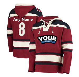 Meilleur prix, séchage rapide, OEM, jersey de hockey sur glace professionnel en polyester, broderie personnalisée - Product Image 1