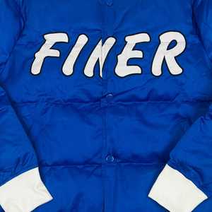 Abrigo Acolchado Zeta Finer para Mujer, Chaqueta Azul de Invierno, Chaqueta Cálida con Botones, Estilo Casual, Ropa de Calle, Abrigo Cómodo - Product Image 2