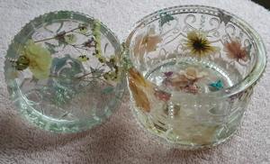 Luxury Handmade Floral Resin Trinket Box Decorative <b>Jewelry</b> Storage Organizer Small Custom Resin <b>Jewelry</b> Box for <b>Display</b> - Product Image 5