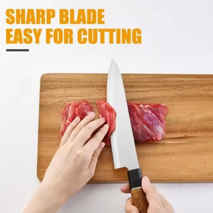Razor <b>Sharp</b> Carbon Steel Chef <b>Knife</b> Handmade Wooden Handle <b>Kitchen</b> Cooking <b>Knife</b> Manufacturer - Product Image 6