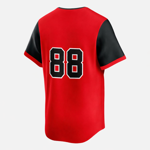 เสื้อเบสบอลสั่งทำพิเศษ สีเหลืองลายทาง แขนสั้น พิมพ์ลายแบบซับลิเมชั่น สำหรับผู้ใหญ่ ใส่ได้ทั้งชายและหญิง ระบายอากาศได้ดี ทรงปกติ รับผลิตแบบ OEM - Product Image 3