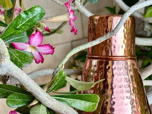 Oxidant Creation Copper Water Matka Traditional Pure Copper Drinking Pot for Healthy Water <b>Storage</b> and Serving - Product Image 2