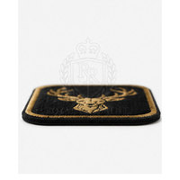 Écussons tissés de qualité supérieure, personnalisés avec logo, étiquettes en tissu pour vêtements, écussons tissés