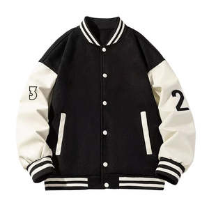 Chaqueta Varsity con Bordado Completo, Diseño de Moda de Alta Calidad, Parches, Venta al Por Mayor, Chaquetas Varsity Transpirables - Product Image 3