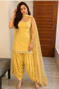 Ropa India y Pakistaní Personalizable, Traje Tradicional Indio para Mujer, Salwar Kameez Listo para Usar, Estilo Especial para Eid y Ramadán - Product Image 2